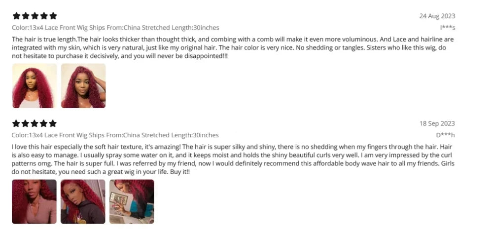 46 Inch 99J Deep Wave Wigs Highlight Colored 100% Human Hair 13x6 HD Transparent Lace Frontal Wigs Brazilian Hair Wigs For Women