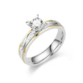 Hot Selling Stainless Steel Frosted Couple Rings For Women Men Jewelry Valentine's day Gifts Size 5-13