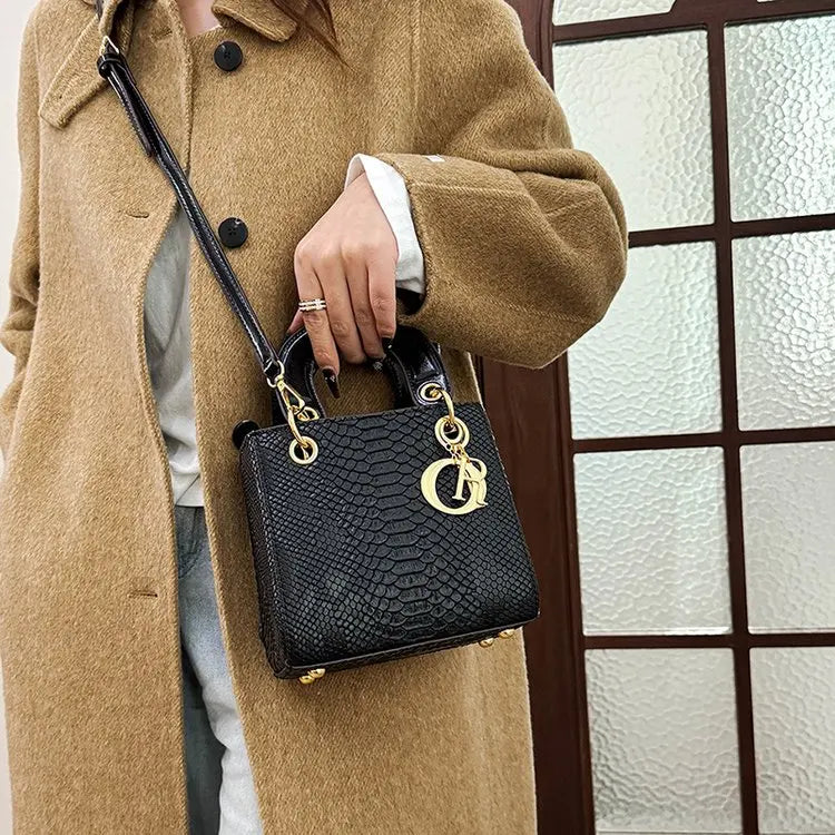 Elegant Crossbody Ladies Hand Bag High-end Luxury Leather Popular Classic Casual Simple Vintage Trendy Design Commuter Tote Bag
